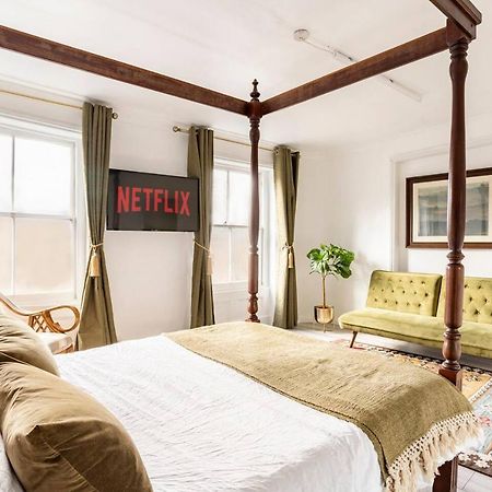 Victorian Style Apartment W/ Four-Poster Bed In Camden Town ลอนดอน ภายนอก รูปภาพ